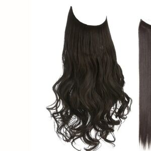 22 inch Brown Wavy Hair Extensions brand new Hair Extensions Realistic Hair